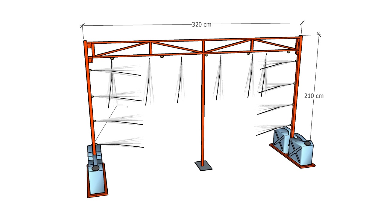 UPI COVID-19 Task Force Launches Disinfectant Gate