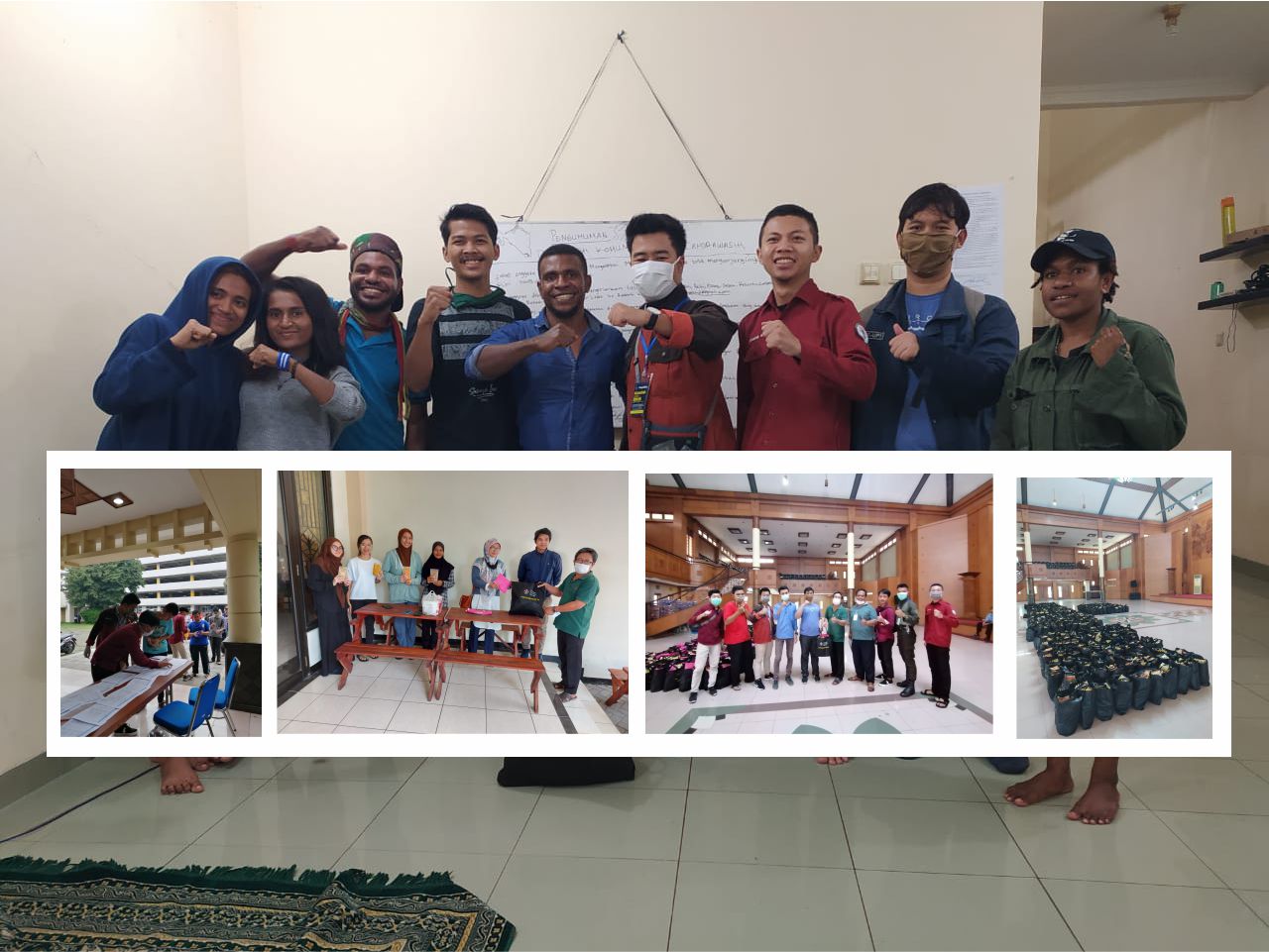 UPI Siaga COVID-19 Task Force Distributes Food Packages