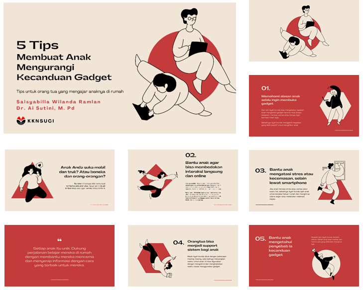 KKN Cinangsi Village, Subang Help Teachers and Students with Various Creativities