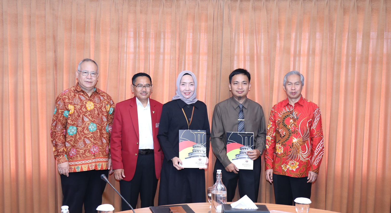 Two UPI Lecturers Officially Receive Professorship Decrees