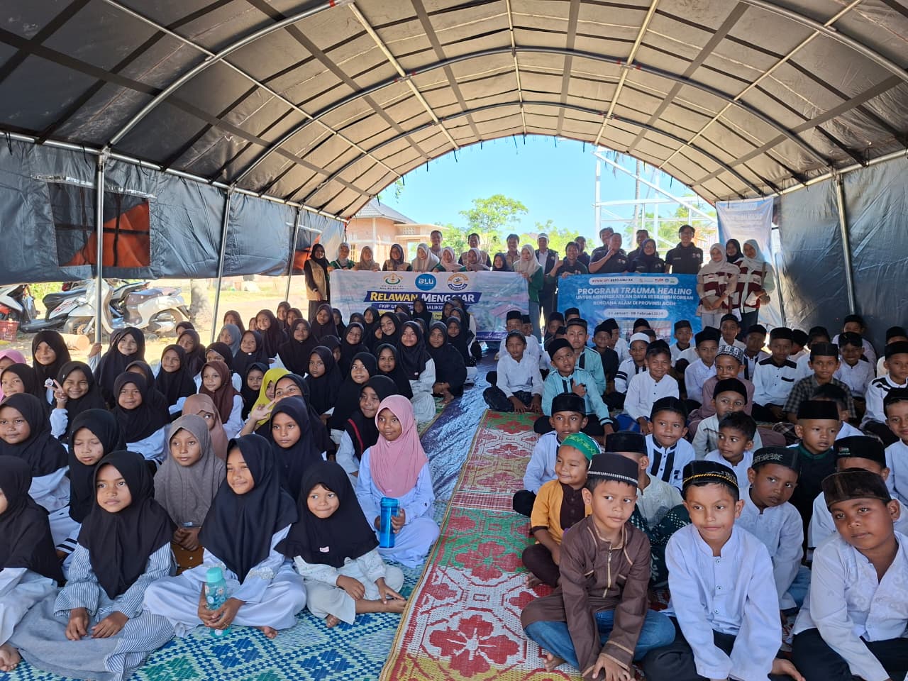 Team UPI Brings Trauma Recovery Support to Flood Victims in North Aceh