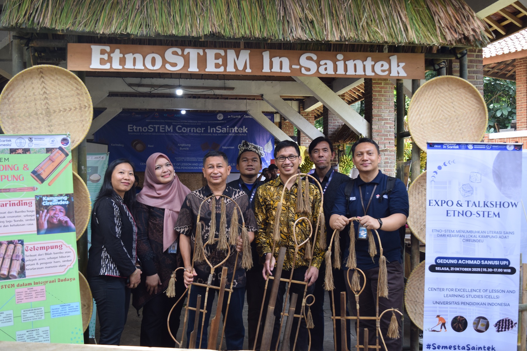 UPI Gelar Rangkaian EtnoSTEM Cireundeu: Integrasikan Kearifan Lokal Sunda dalam Pembelajaran STEM