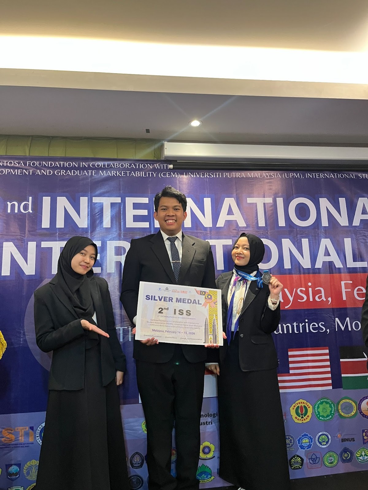 Tim CSCNext UPI Sabet Silver Medal di ajang 2nd International Student Summit 2026